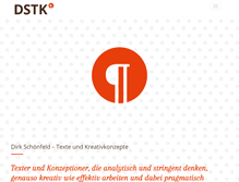 Tablet Screenshot of dstk.de